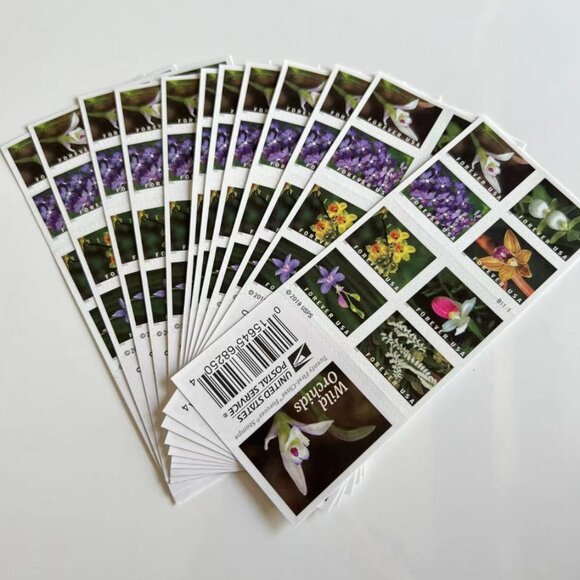 1000 forever stamps of flower - Picture 1 of 5